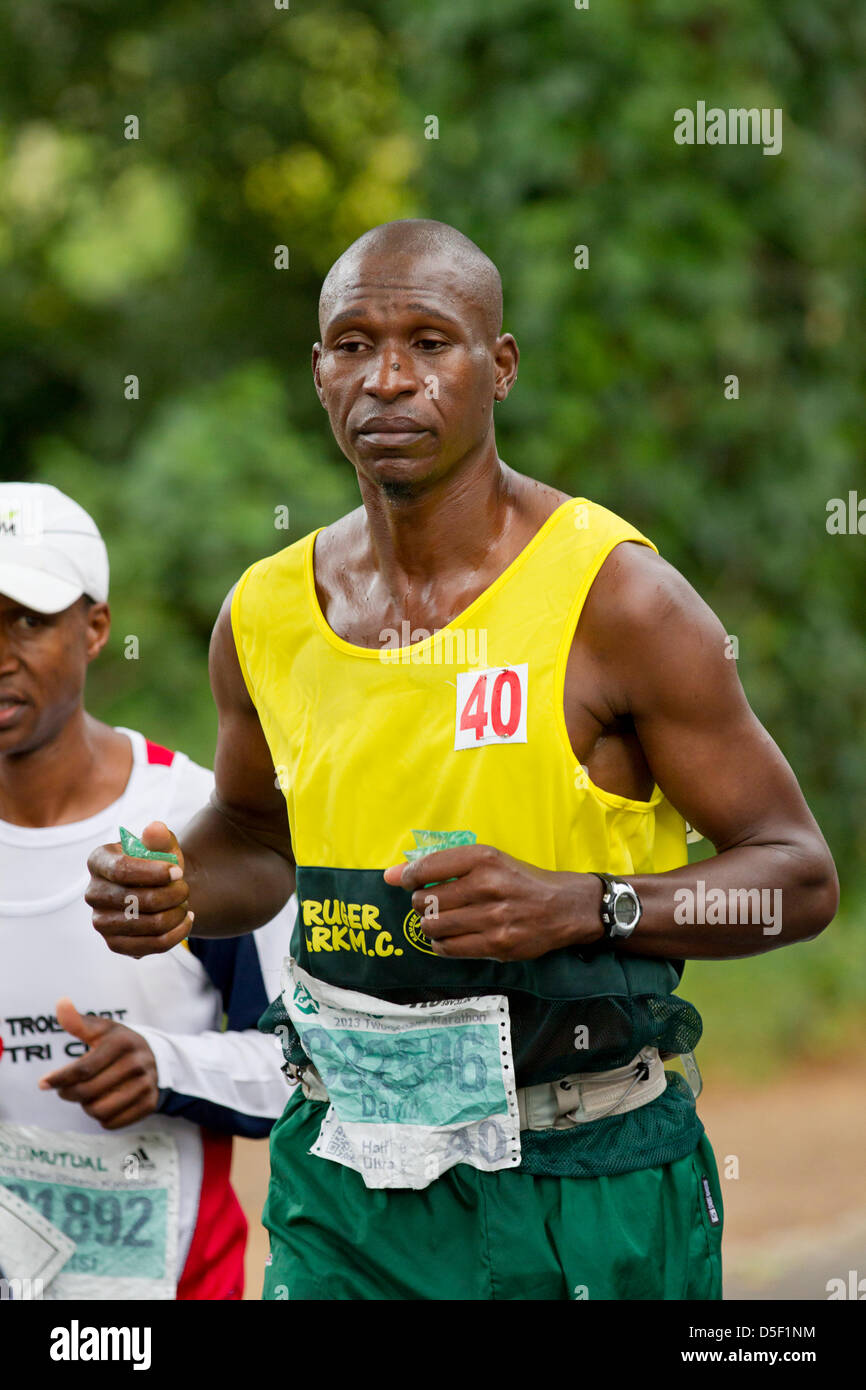 Competitors of the 44th consecutive Old Mutual Two Oceans Marathon Stock Photo