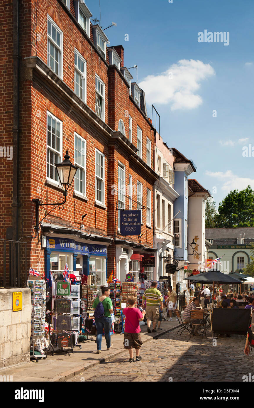 England, Berkshire, Windsor, Church Lane Stock Photo