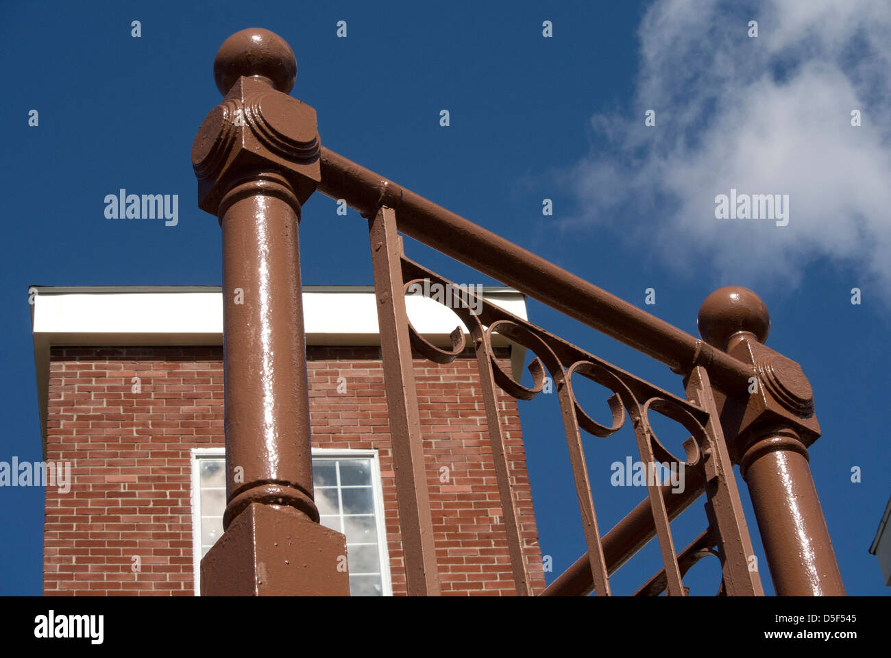 Handrail. Stock Photo