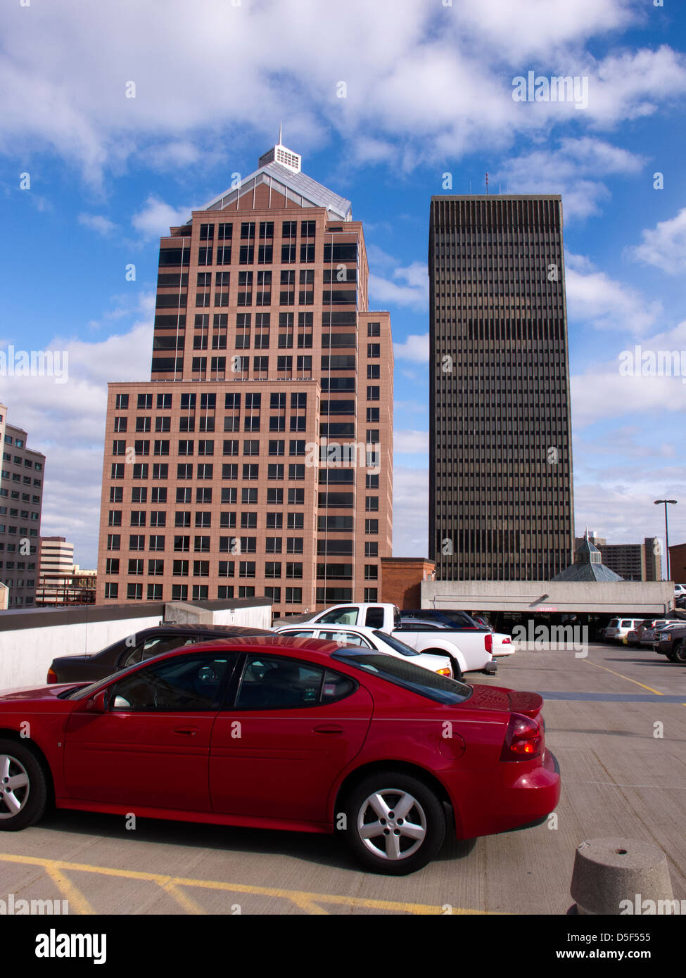 Rochester NY skyline Stock Photo Alamy