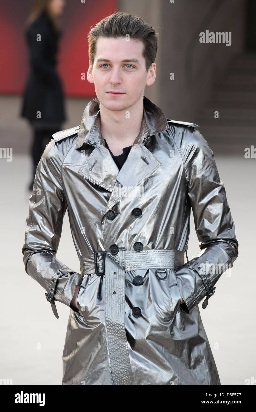 George Craig arrives for the Burberry Prorsum fashion collection during  London Fashion Week Stock Photo - Alamy