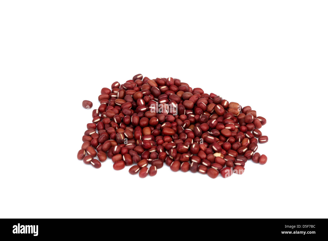 Aduki beans or adzuki beans. Stock Photo