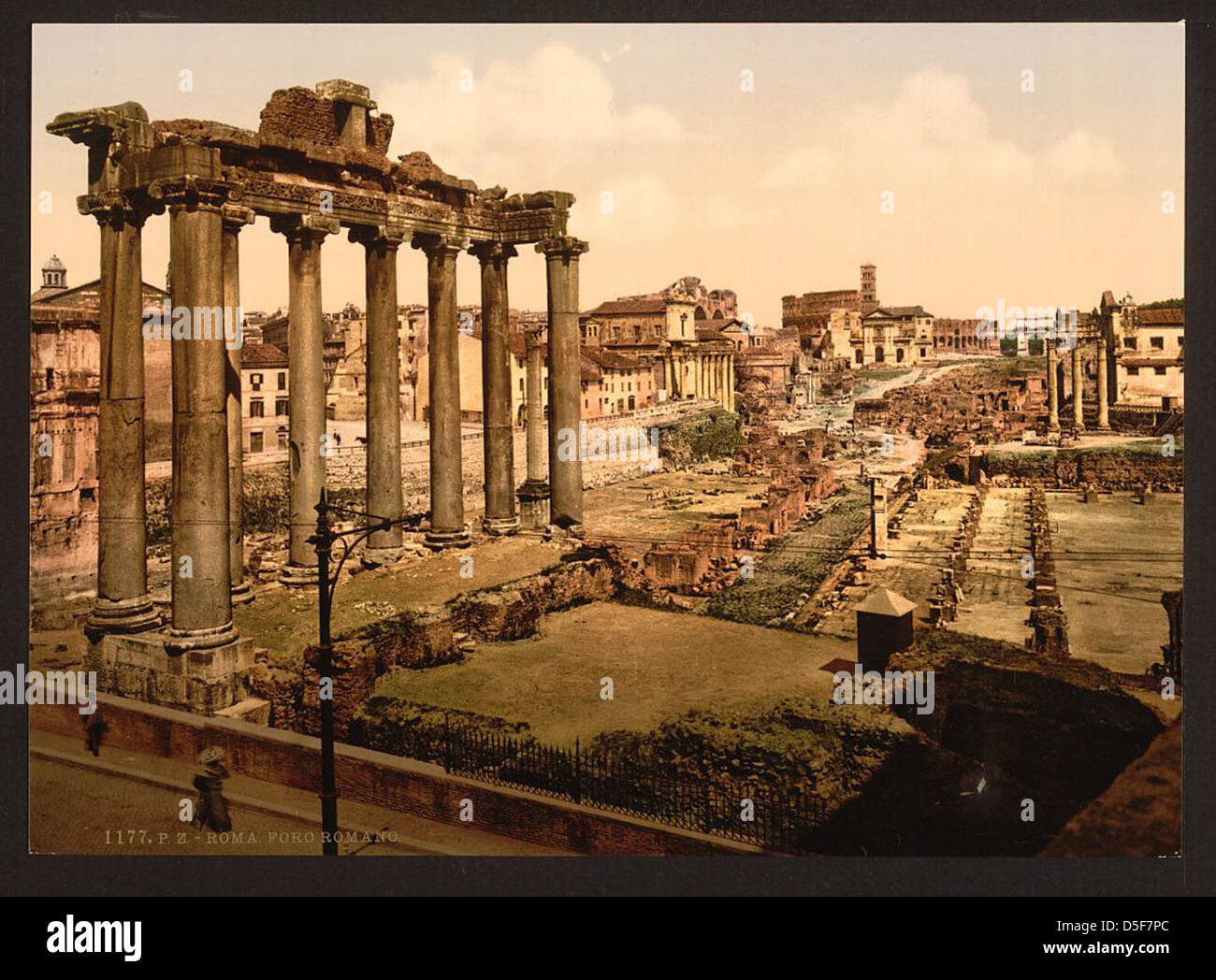 Ancient roman ruins italy rome hi-res stock photography and images - Alamy