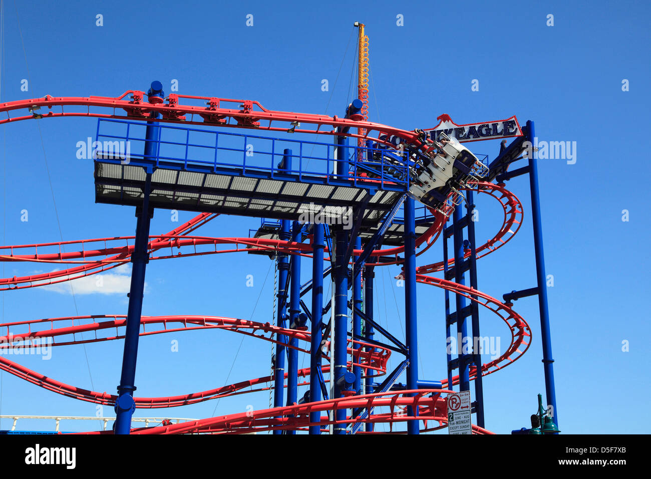 Roller Coaster, Luna Park, Amusement Park, Coney Island, Brooklyn, New