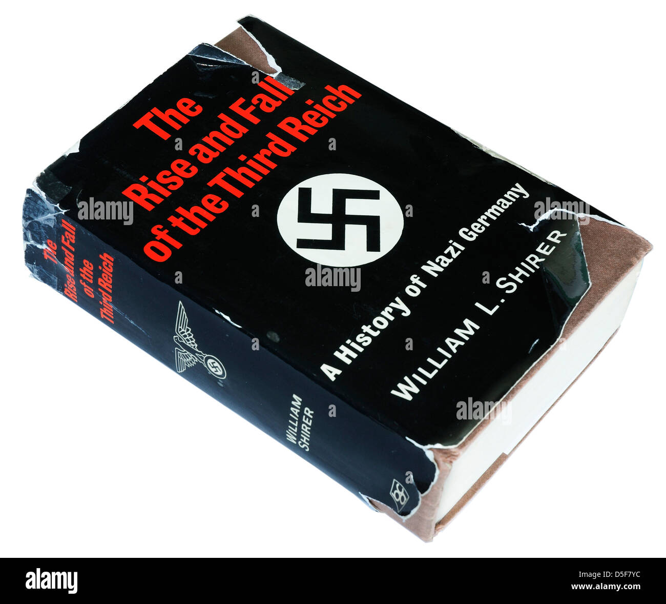 The Rise and Fall of the Third Reich by William Shirer Stock Photo