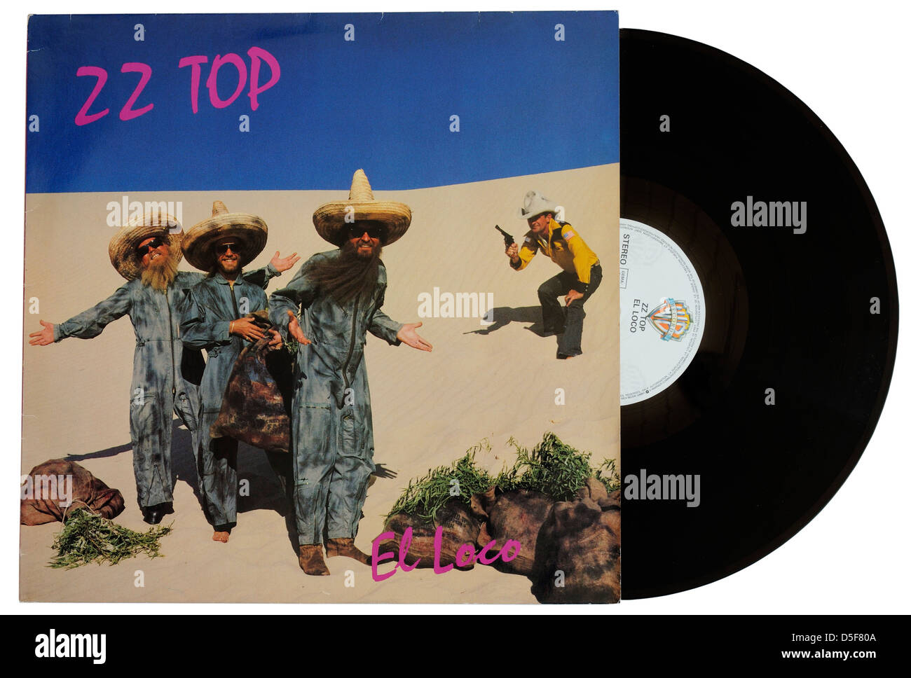 ZZ Top El Loco album Stock Photo