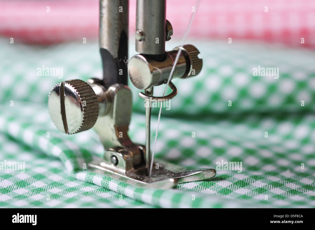 Part sewing machine fabric hi res stock photography and images Alamy