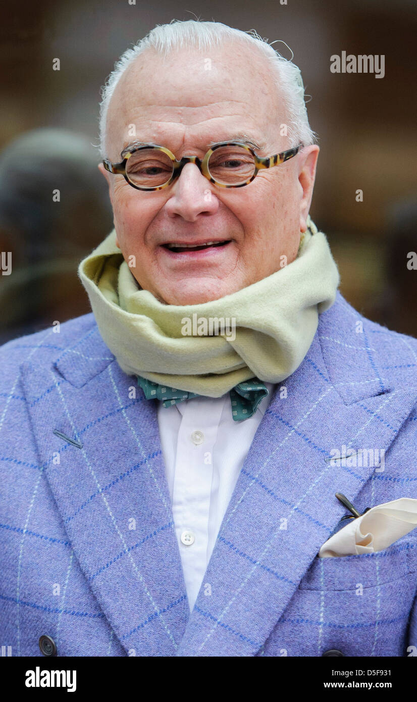 Spanish fashion designer Manolo Blahnik 