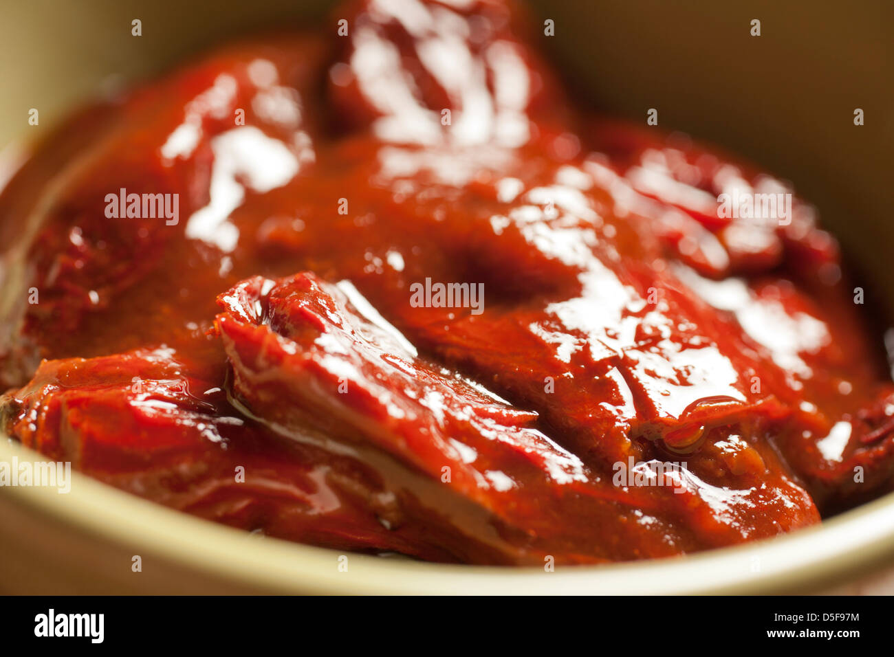 Chipotle Peppers Stock Photo