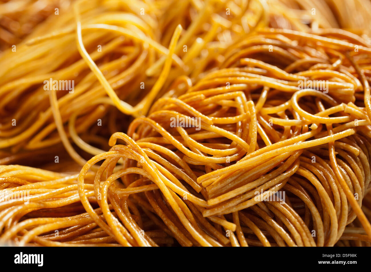 Deep fried noodles for Sopa Seca Stock Photo