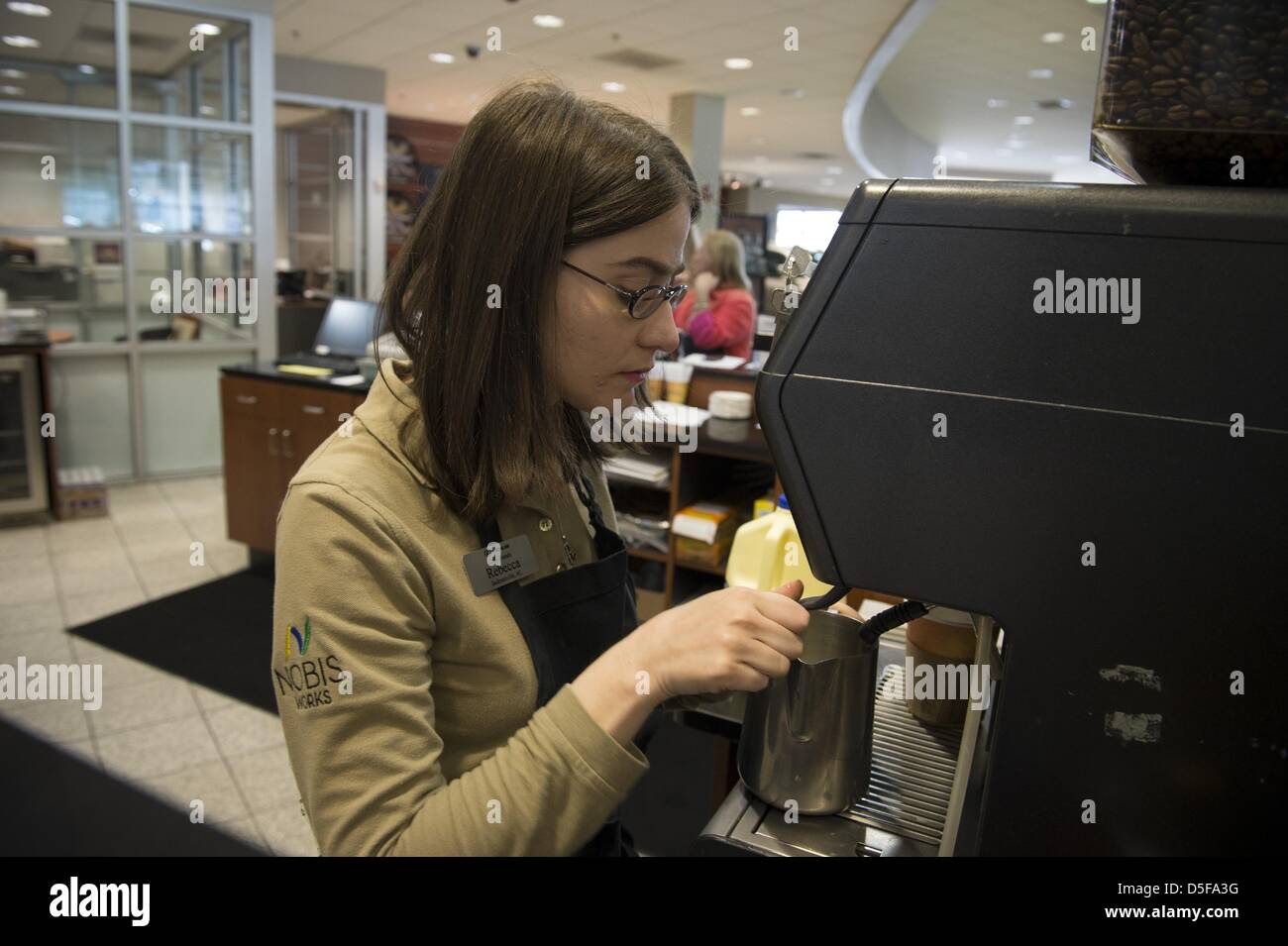 March 28, 2013 Atlanta, GA REBECCA HASKEW, 28, is one of a team of