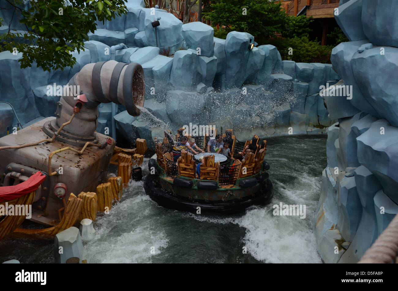 Popeye Disney Ride Popeye & Bluto's Bilge-Rat Barges at Universal's Islands of Adventure ...