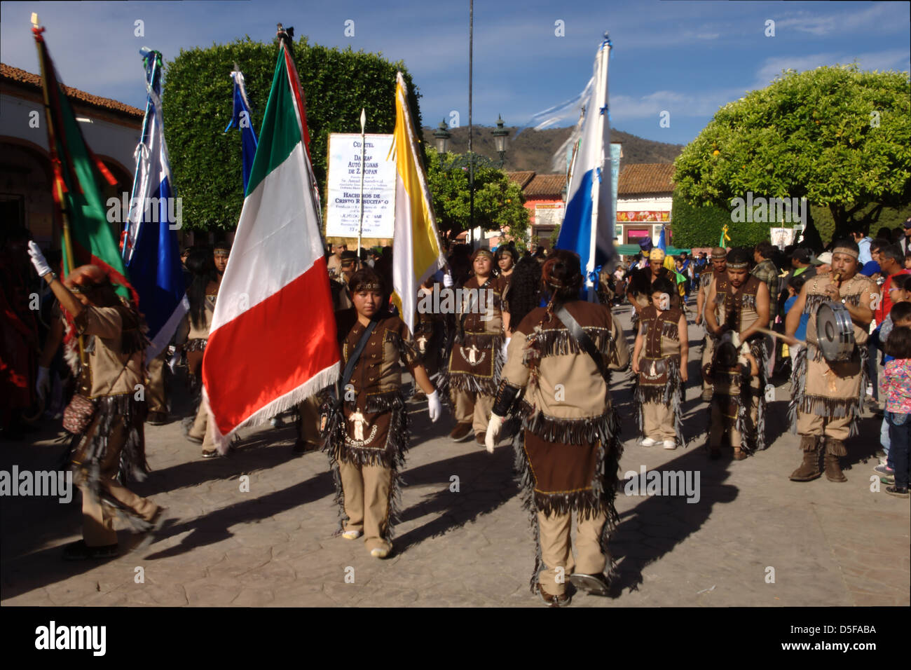 Indigenous tribe jalisco mexico on palm hires stock photography and