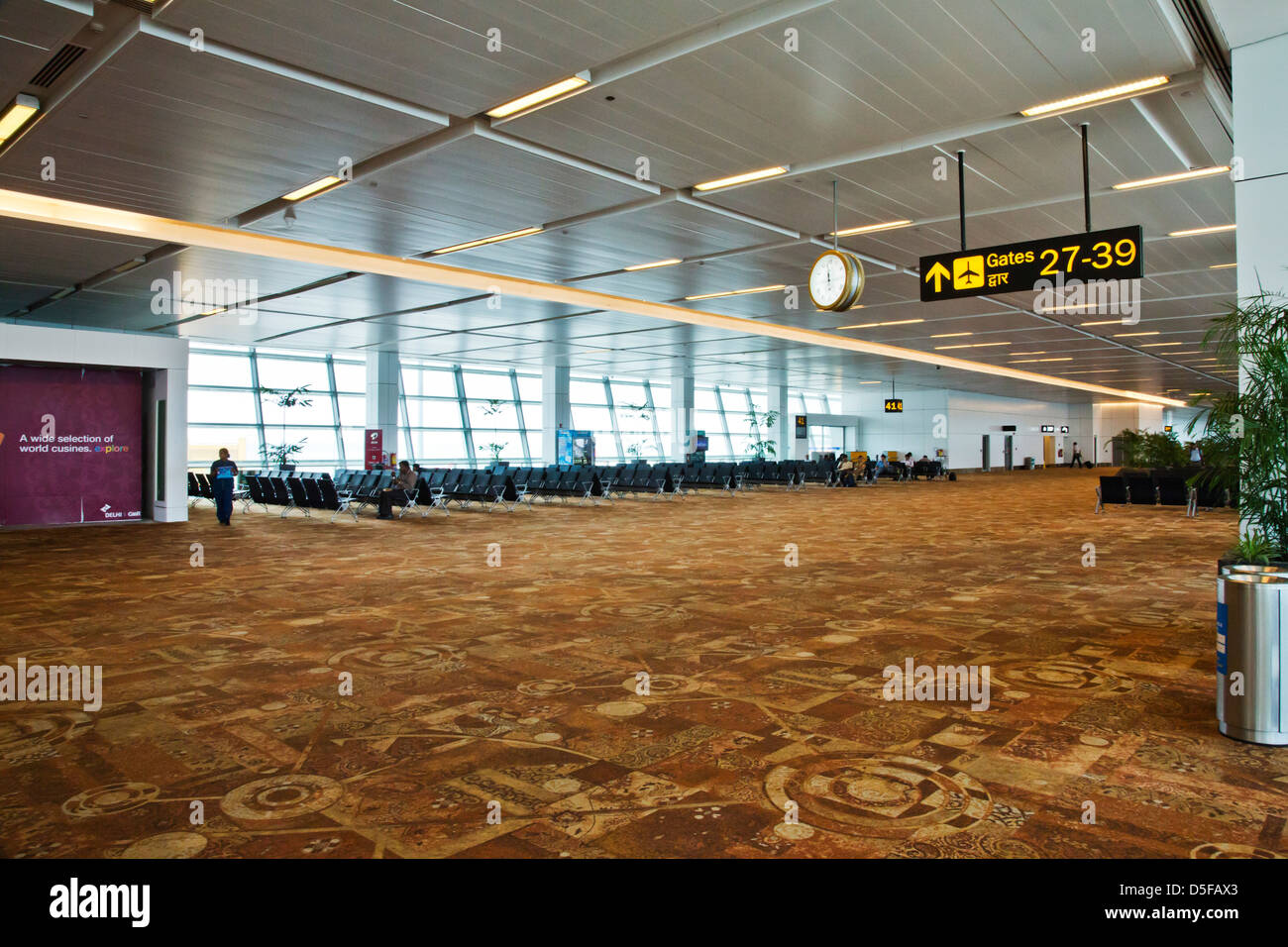 Interiors of Shimla Airport, Shimla, Himachal Pradesh, India Stock Photo