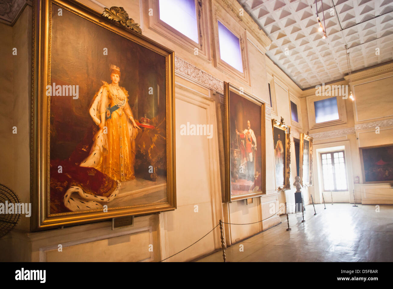 Photo frame gallery at Fort Museum, Fort St. George, Chennai, Tamil Nadu, India Stock Photo