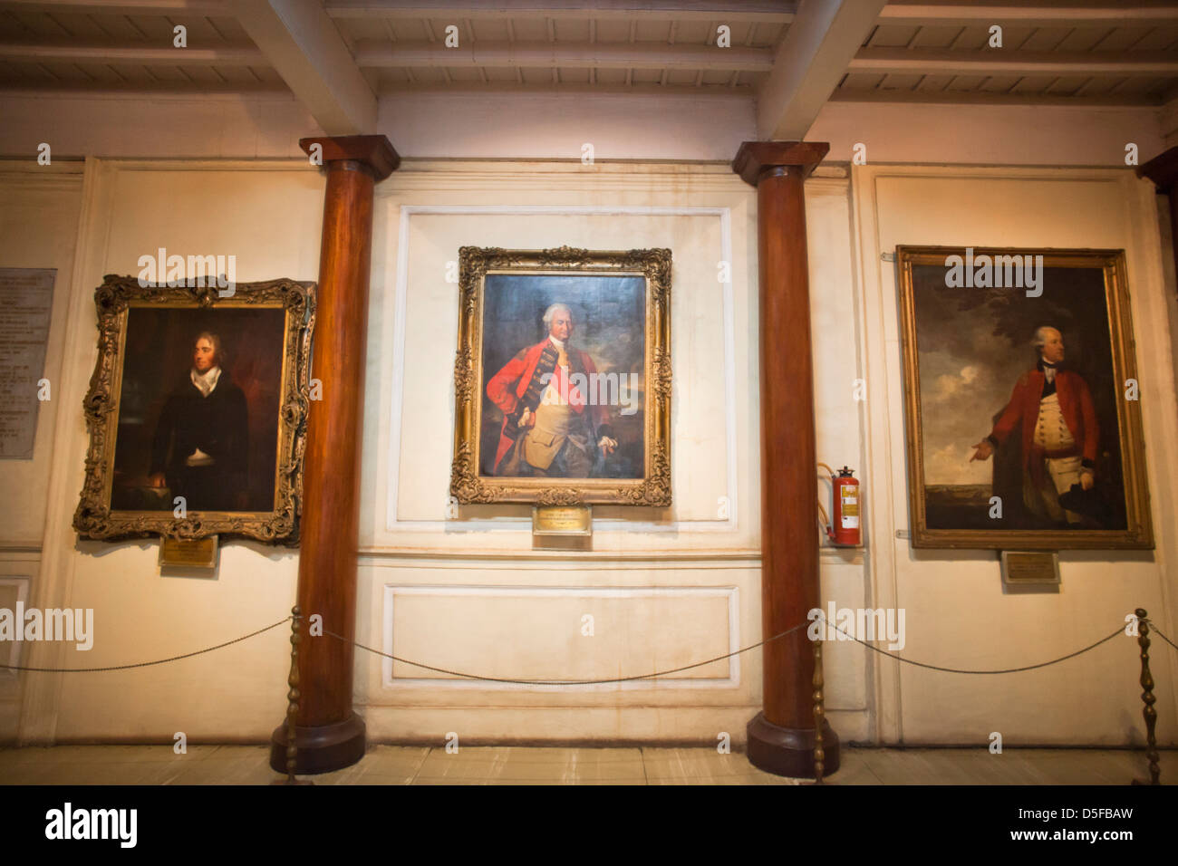 Photo frame gallery at Fort Museum, Fort St. George, Chennai, Tamil Nadu, India Stock Photo