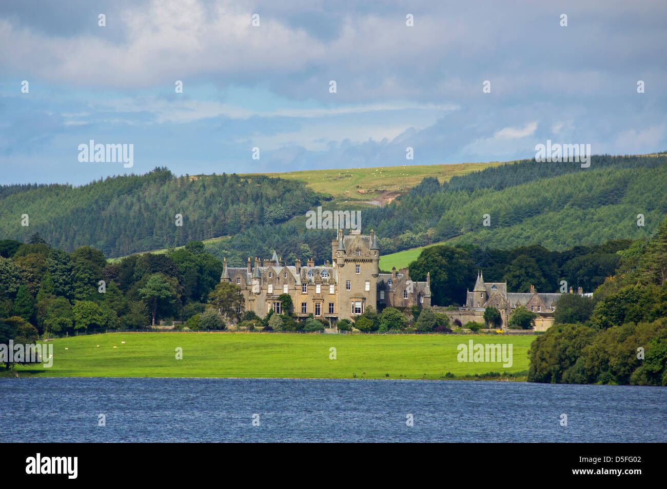 Castle Kennedy Gardens, Stranraer, Wigtownshire, Scotland Stock Photo