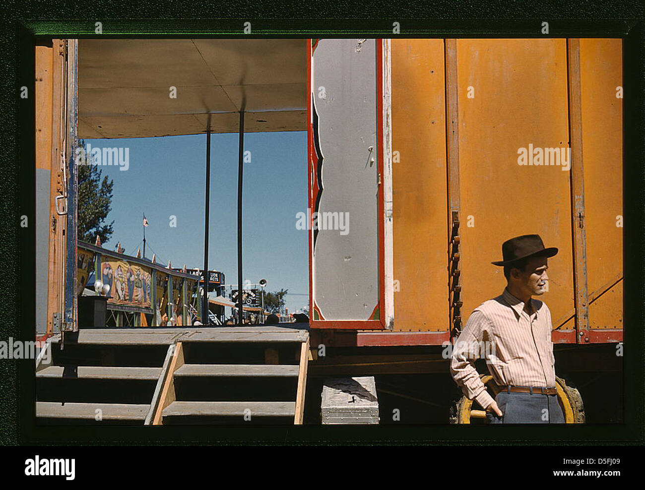 At the Vermont state fair, Rutland (LOC) Stock Photo