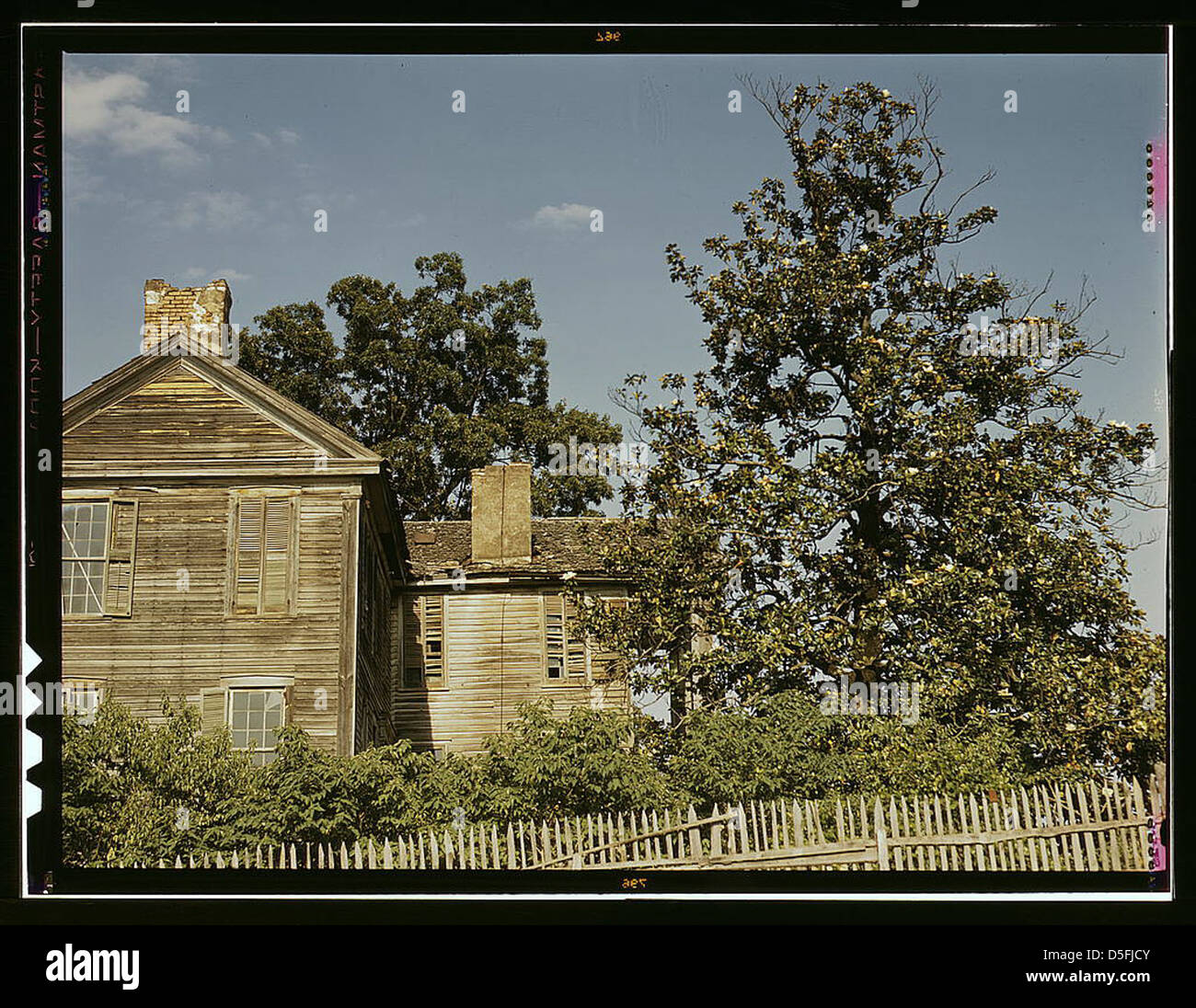 House near White Plains, Ga.? (LOC Stock Photo Alamy