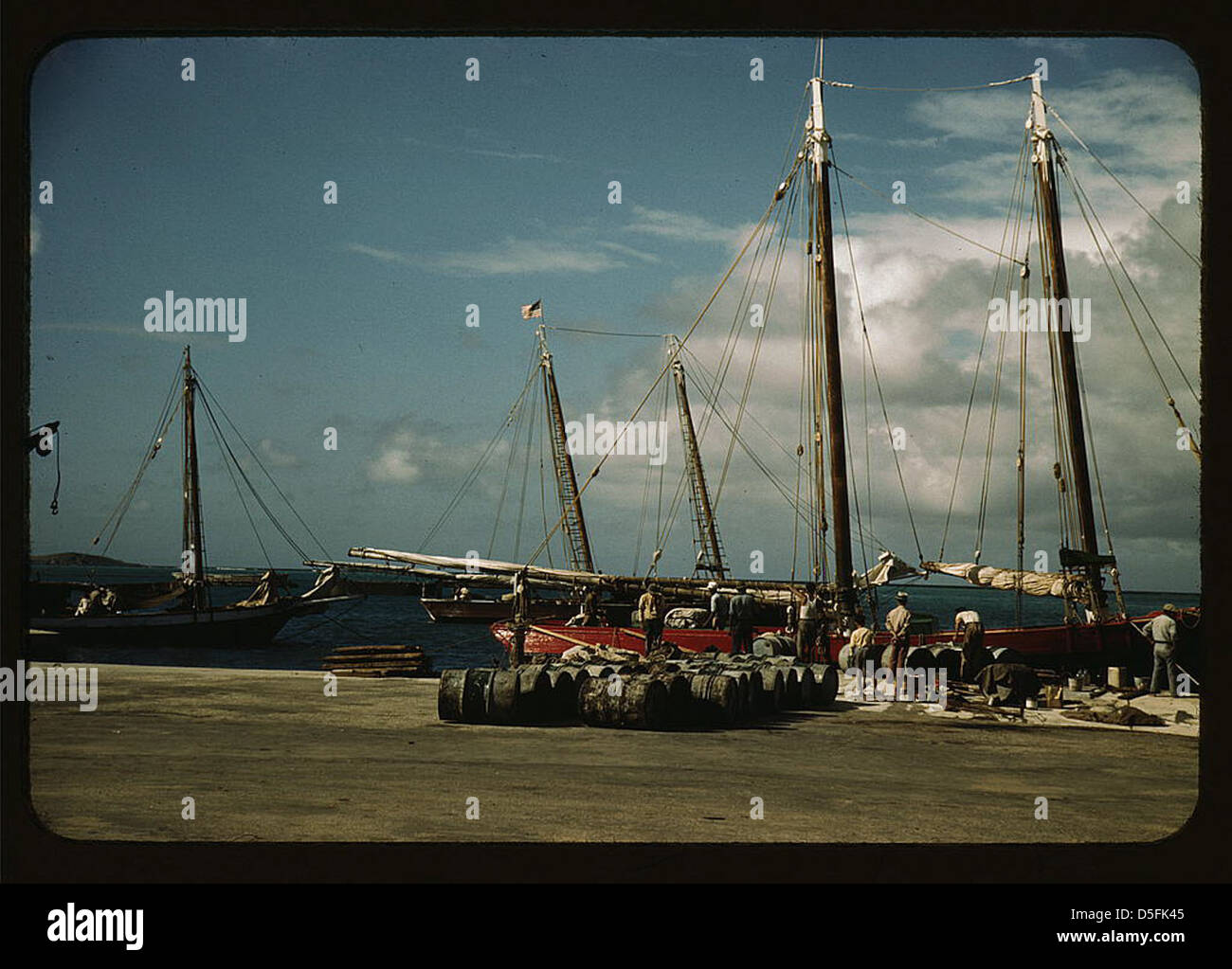 [Christiansted, Saint Croix, Virgin Islands] (LOC Stock Photo Alamy