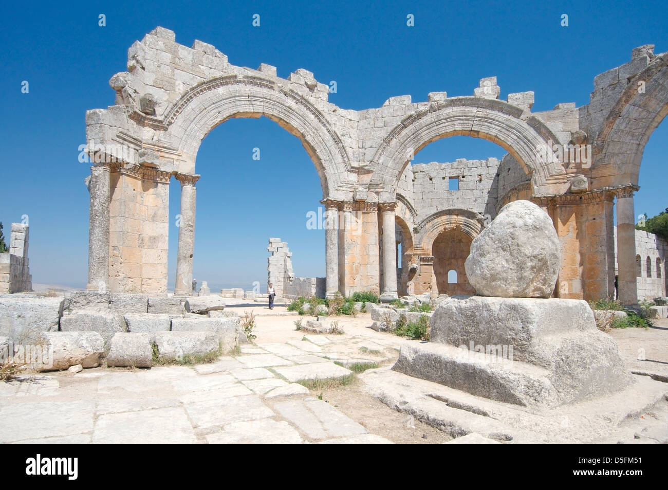 Stylite Column Saint simeon stylites pillar hi-res stock photography and images - Alamy