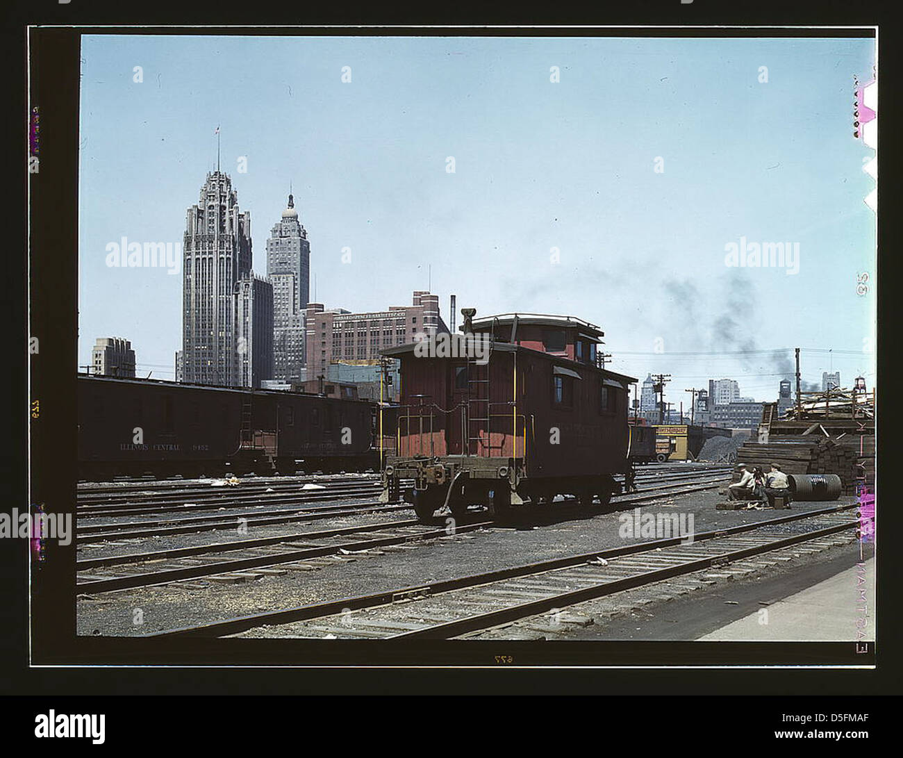 Chicago terminal railroad hi-res stock photography and images - Alamy