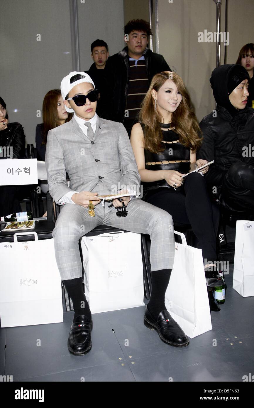 G Dragon Attended 2013 Seoul Fashion Week In Seoul Korea On