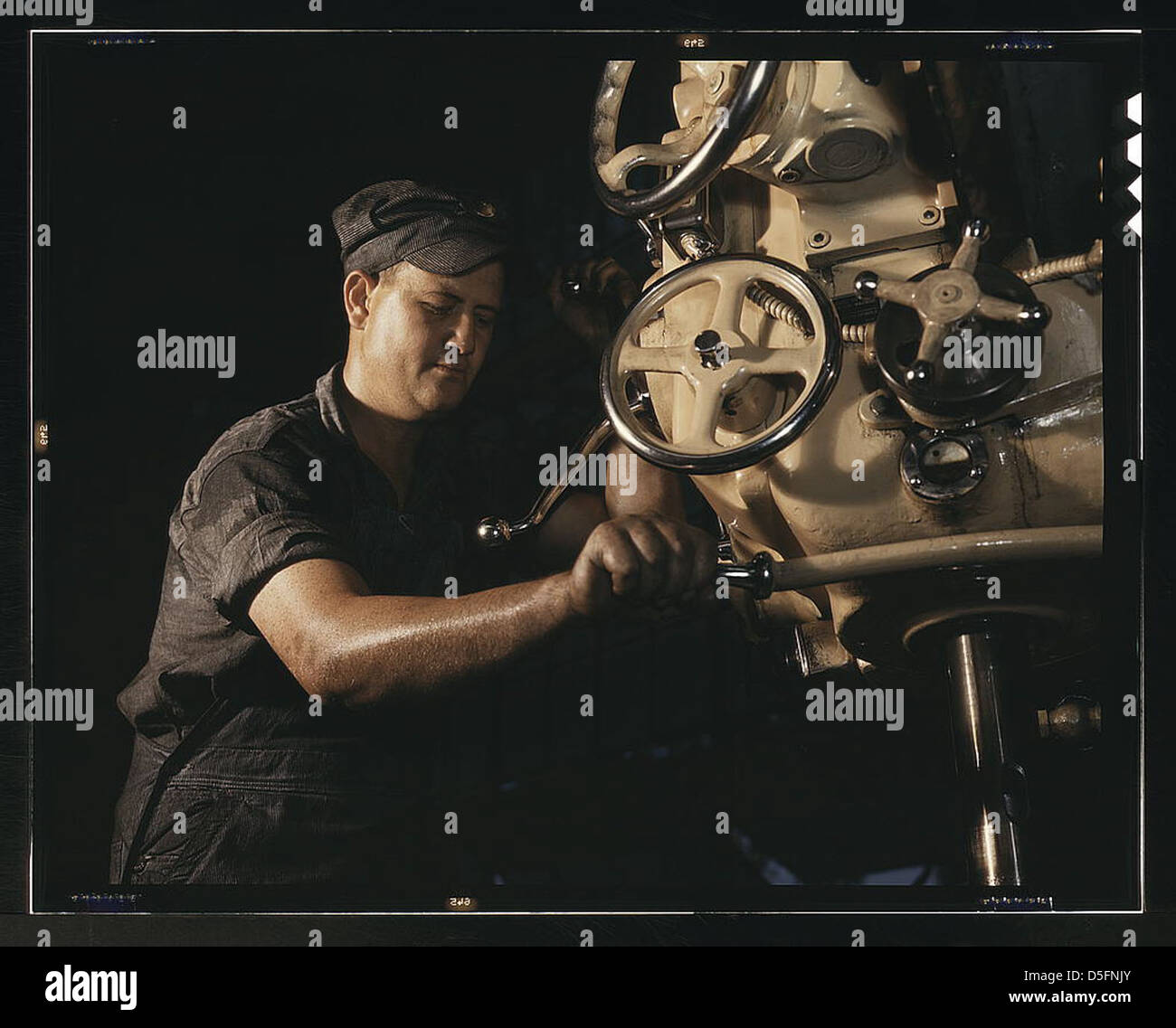 Mechanical operator on boiler parts, Combustion Engineering Co