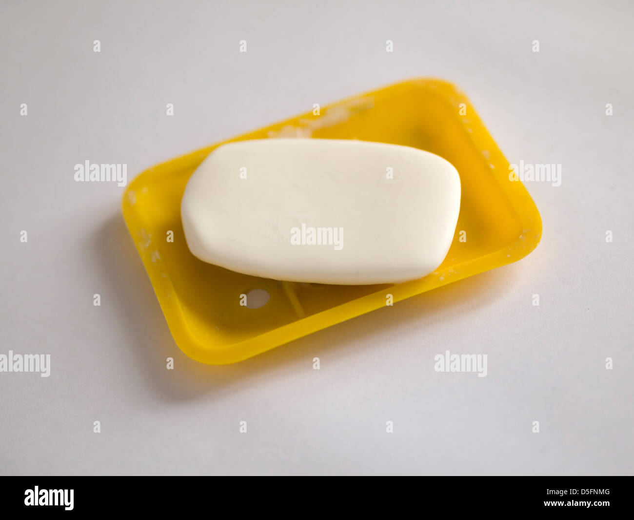 Download Bar Of Soap On Yellow Plastic Holder Stock Photo Alamy PSD Mockup Templates