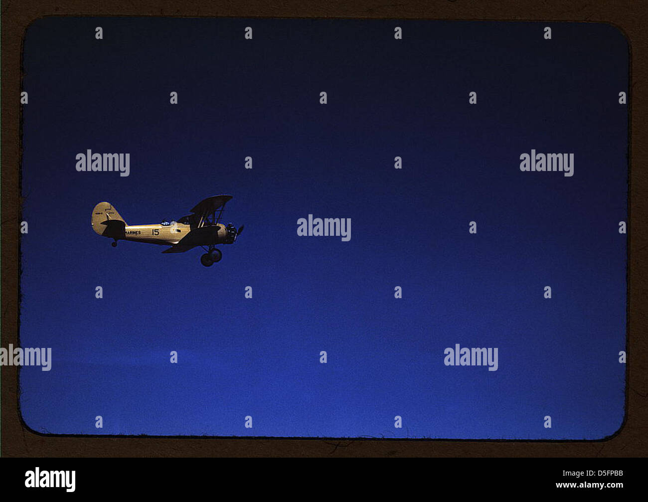 Aerial tug boat, which tows gliders for Marine pilots in training out