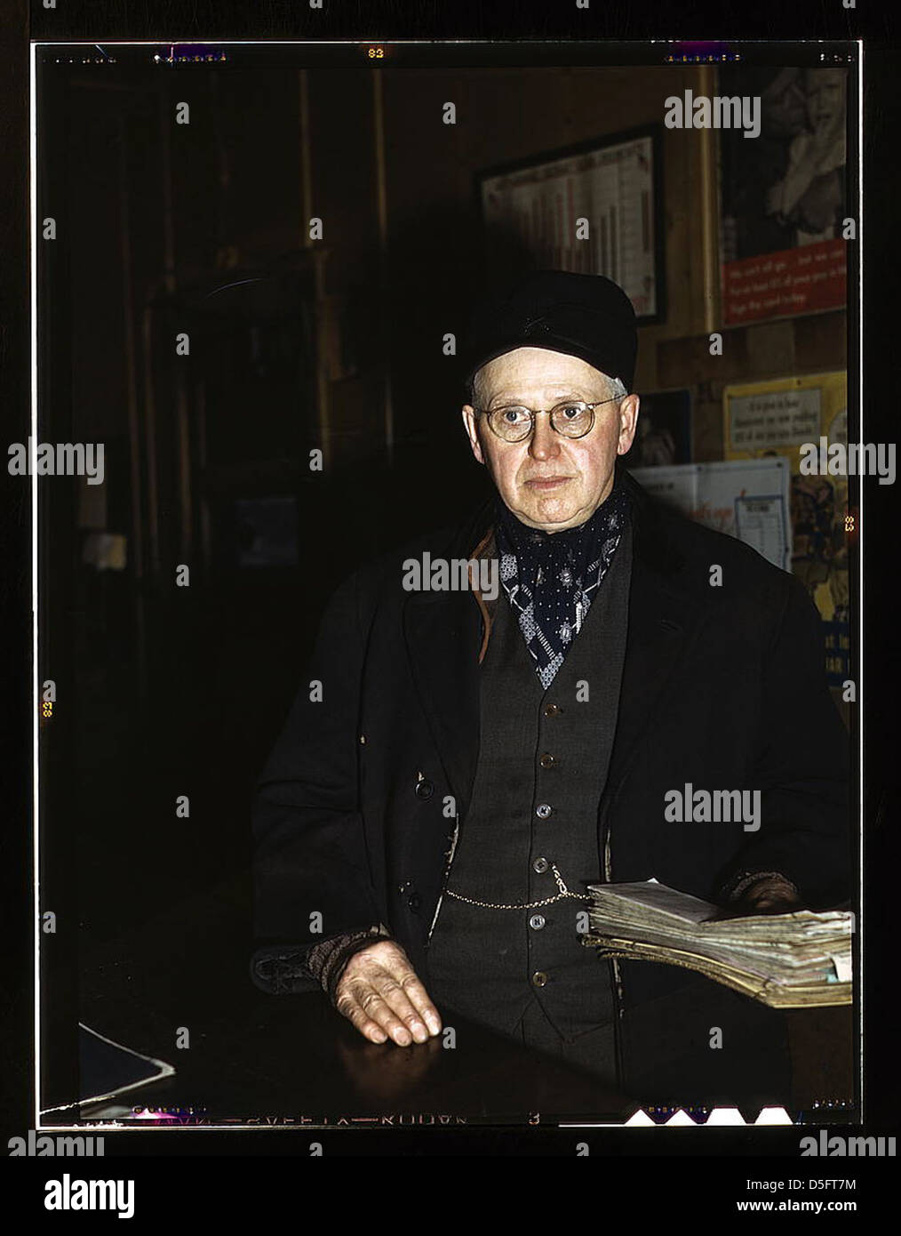 John L. Walter, a conductor with the Chicago and North Western Railway ...