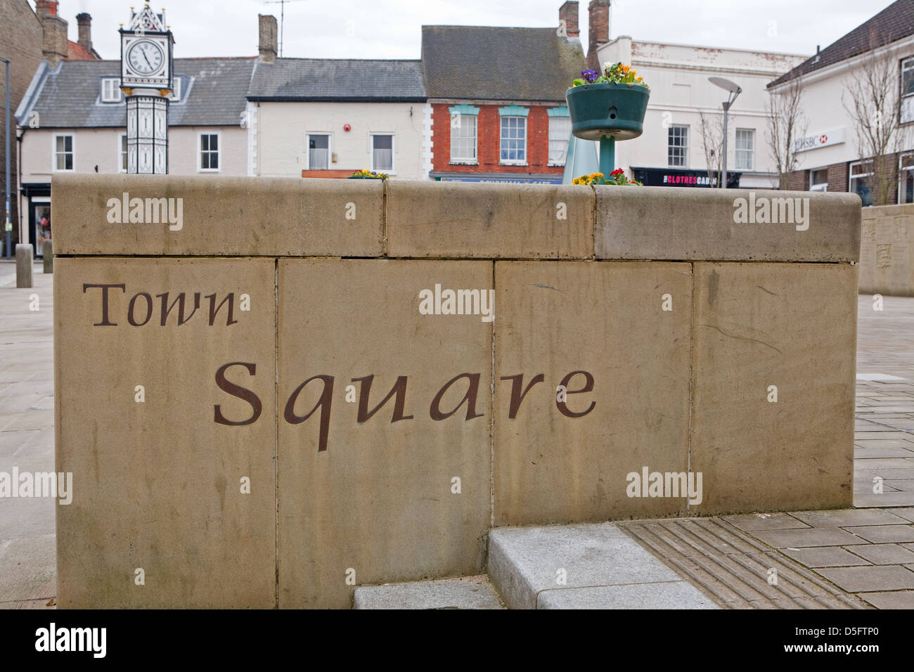 Downham market norfolk clock hi-res stock photography and images - Alamy