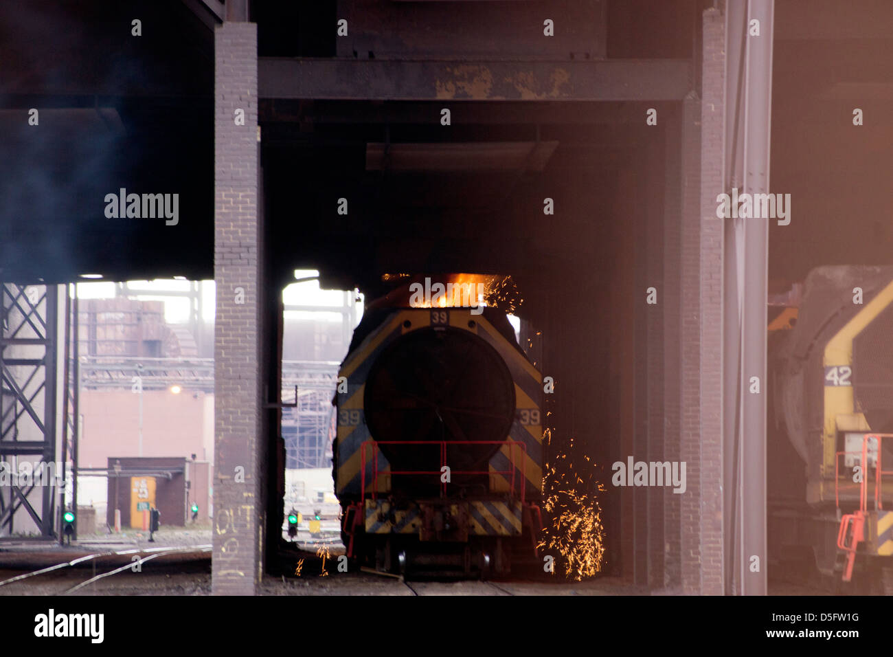 Teesside Steelworks, Sahaviriya. Stock Photo