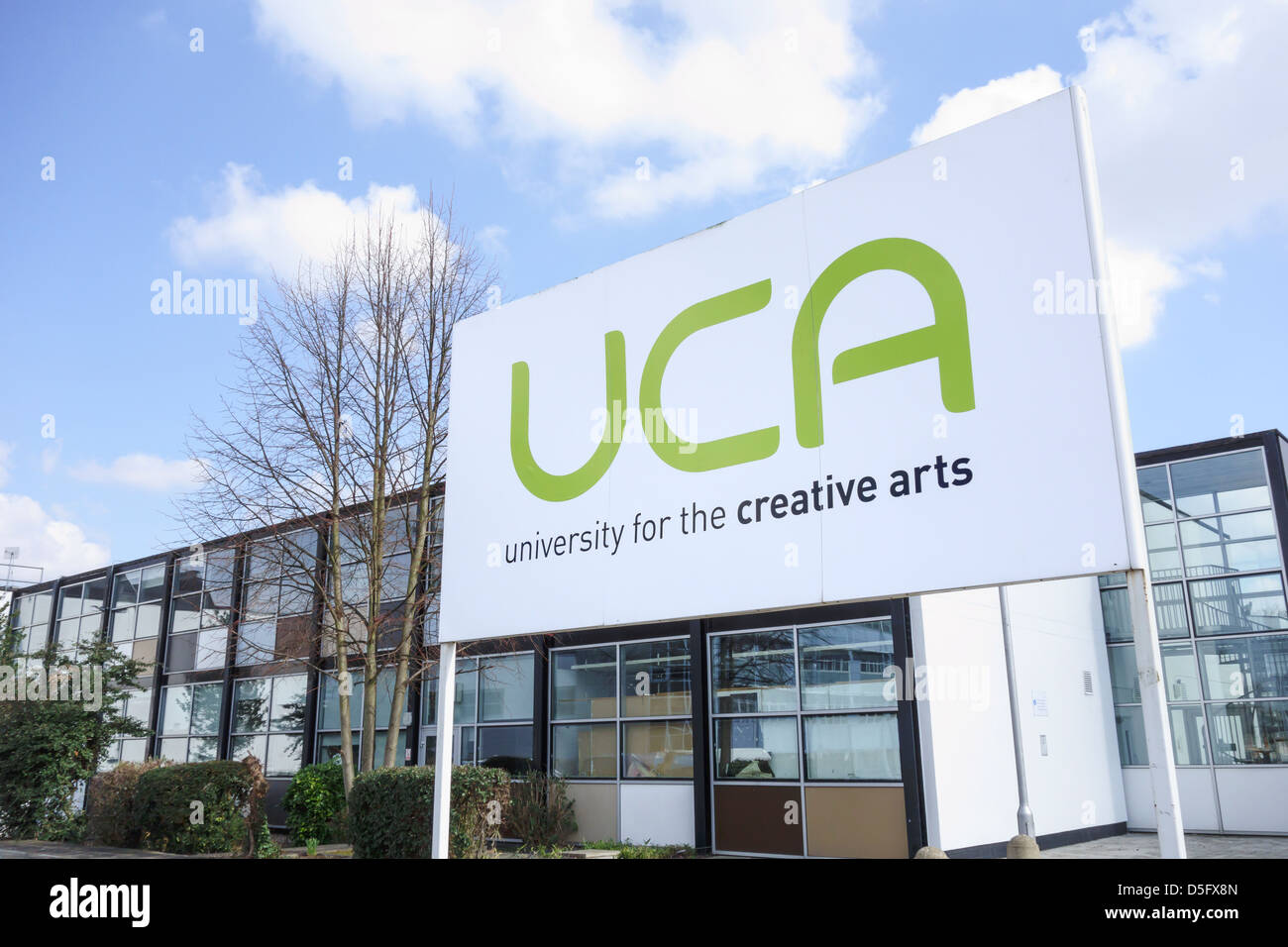 Canterbury College and University of Creative Arts Campus Stock Photo -  Alamy