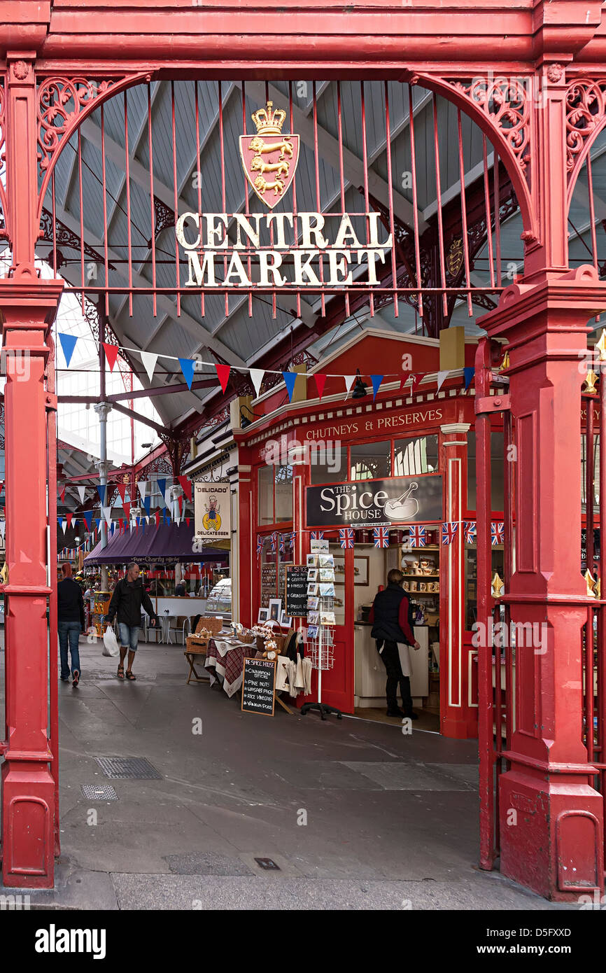 St helier jersey market hi-res stock photography and images - Alamy