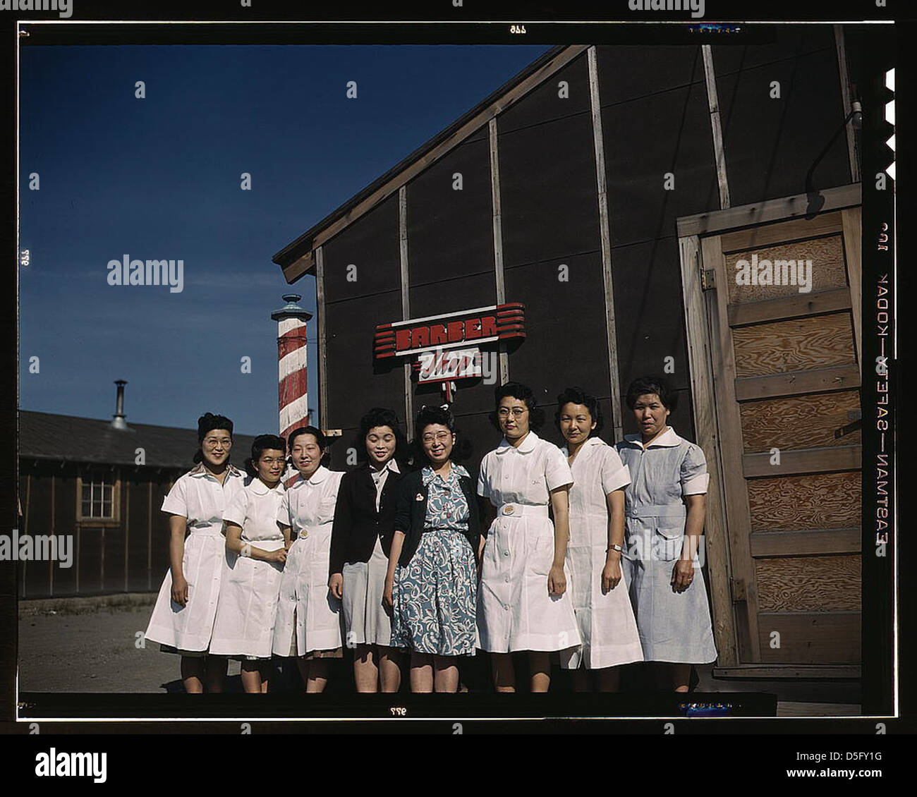JapaneseAmerican camp, war emergency evacuation,[Tule Lake Relocation Center, Newell, Calif