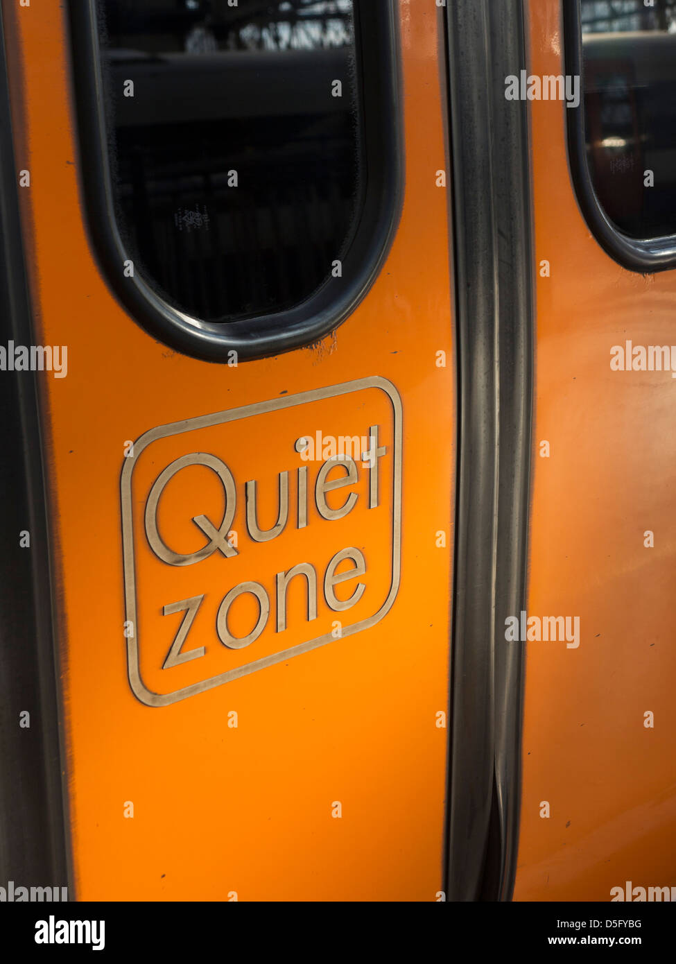Quiet zone train hires stock photography and images Alamy