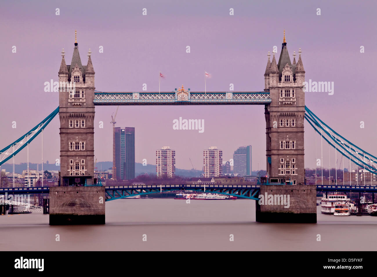 Tower Bridge and The River Thames, London , England Stock Photo Alamy