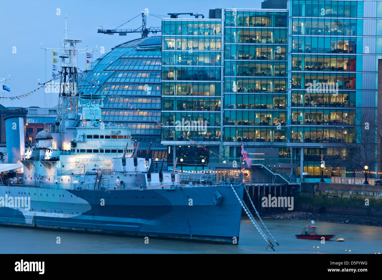 Hms Development HMS Belfast and More London Riverside Development, London, England ...