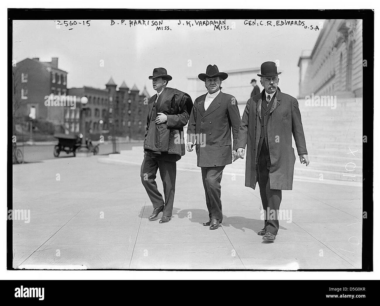B.P. Harrison, Miss.; J.K. Vardaman, Miss.; Gen C.R. Edwards, U.S.A