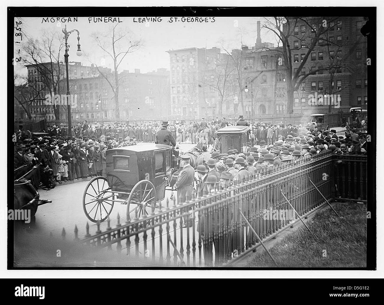 funeral leaving St. (LOC Stock Photo Alamy