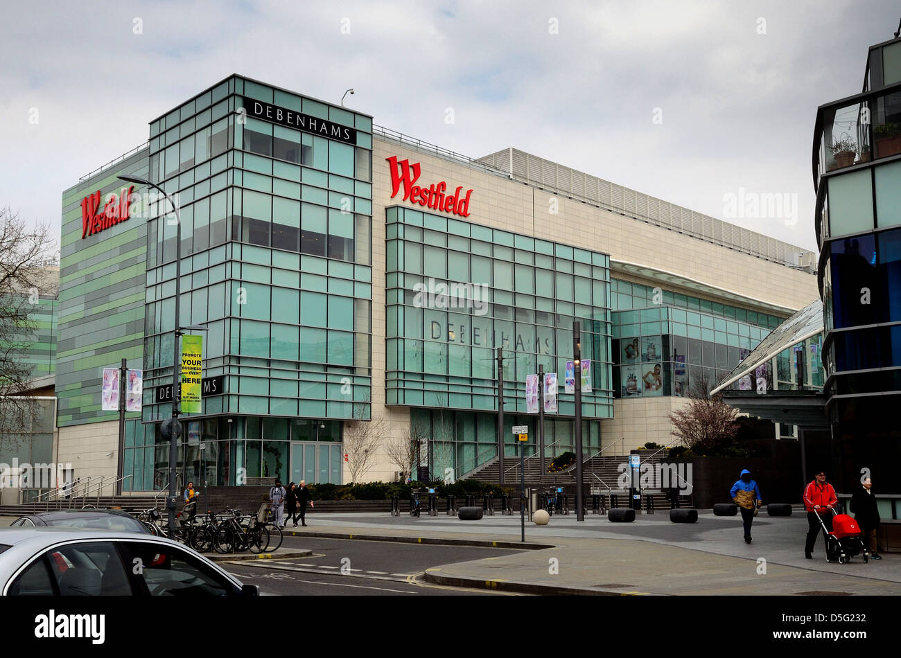 Exterior Of The Westfield Shopping Centre Shepherds Bush London Stock Exterior Of The Westfield Shopping Centre Shepherds Bush London Stock