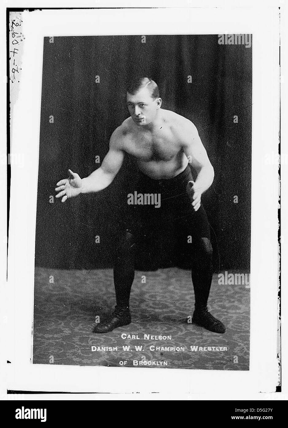 Carl Nelson Danish W.W. champion wrestler of Brooklyn (LOC Stock