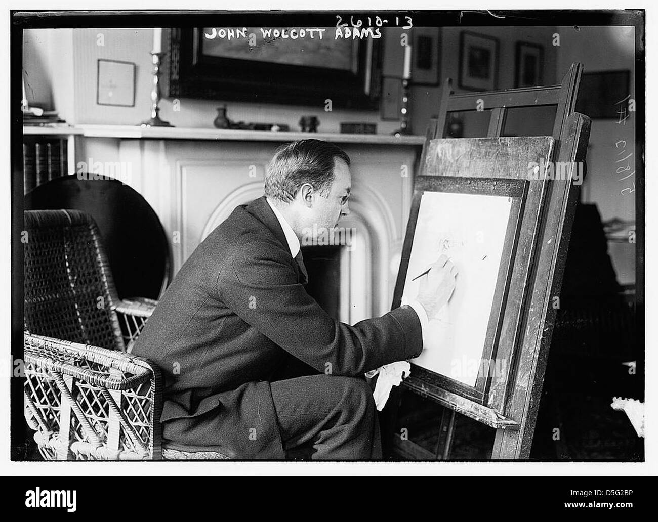 John Wolcott Adams (LOC Stock Photo Alamy