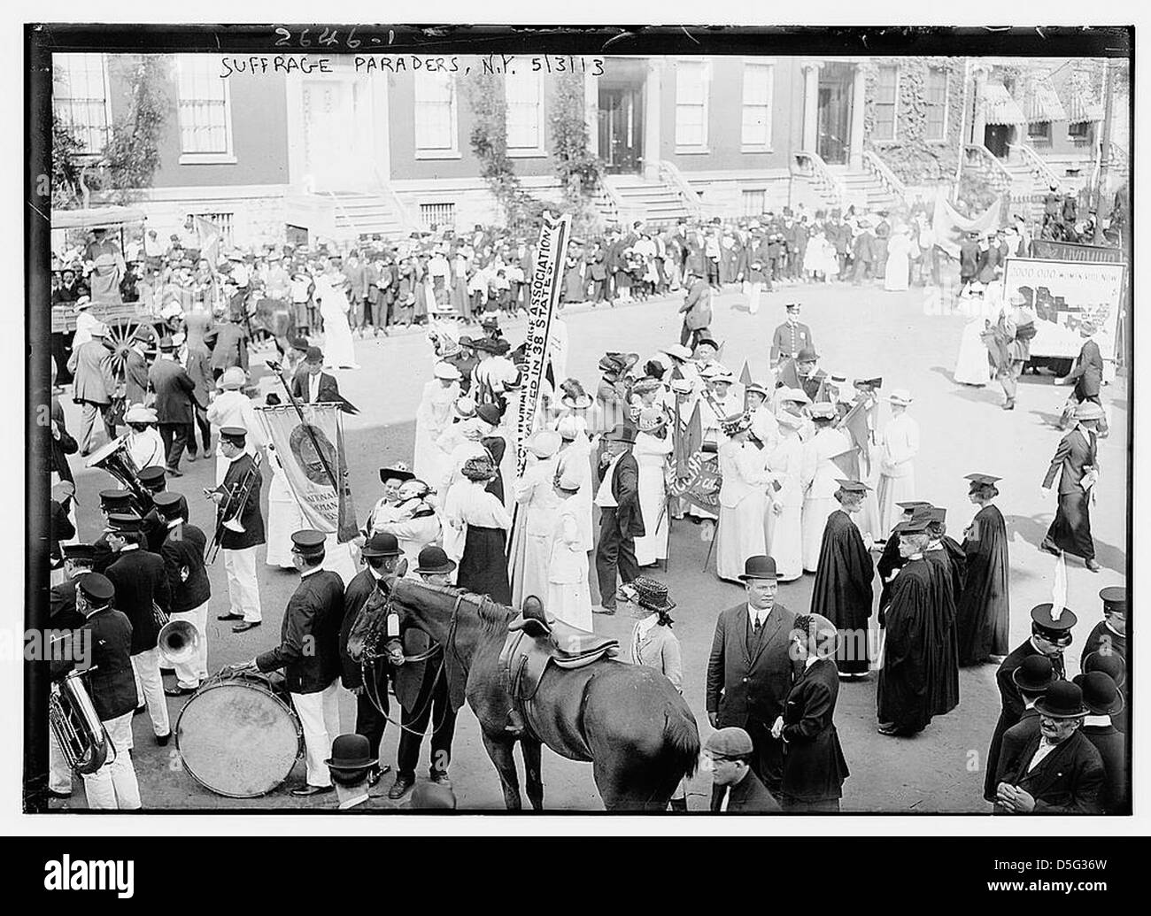 Suffrage Paraders, N.Y. (LOC) Stock Photo