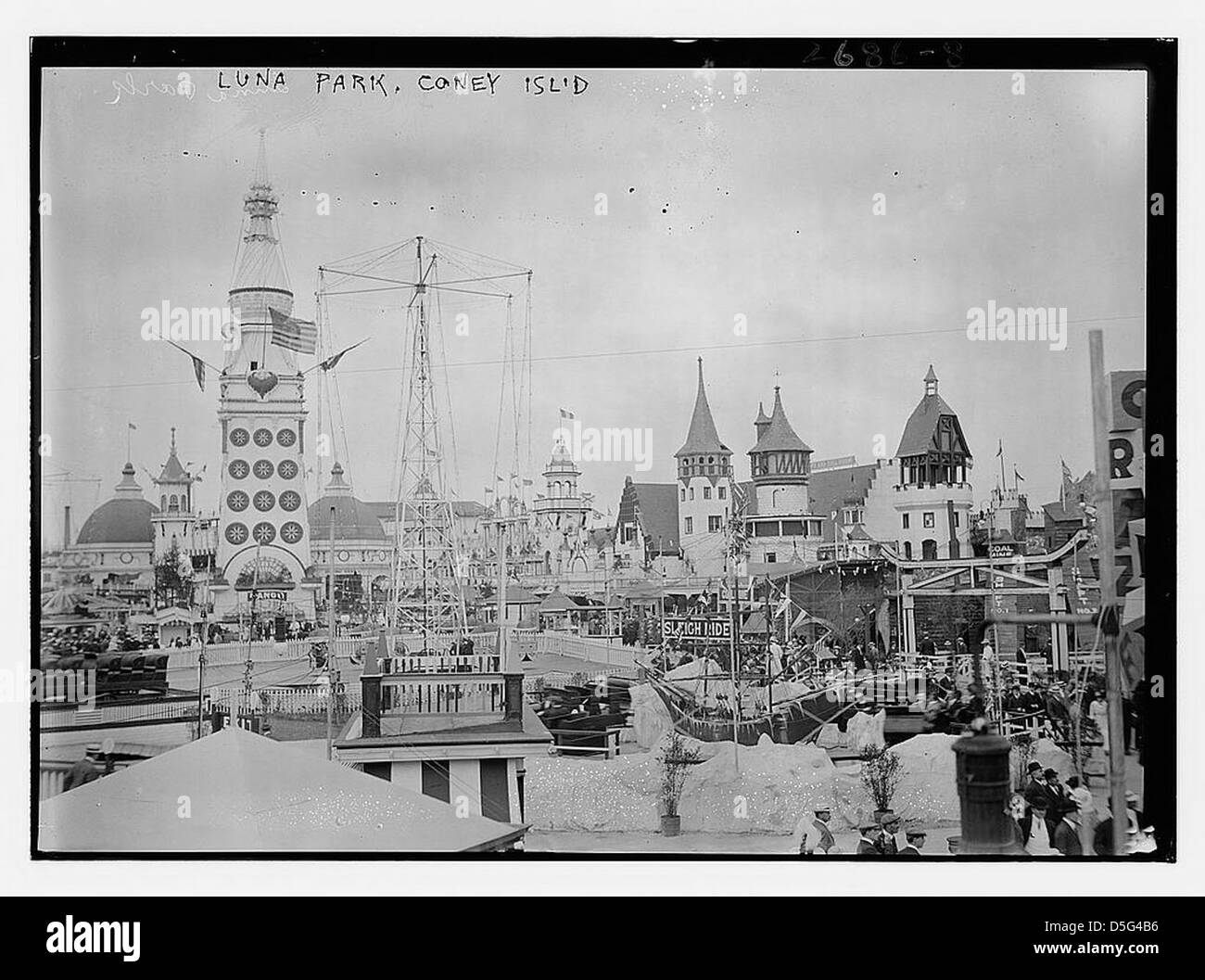 Luna Park, Coney Isl. (LOC) Stock Photo