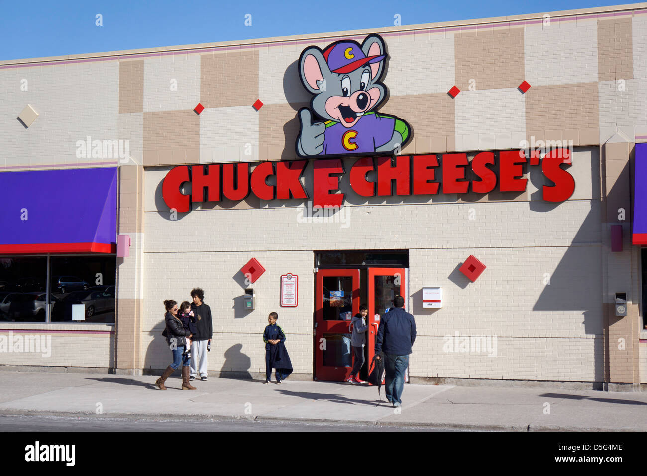 Chuck E Cheese's Restaurant Stock Photo