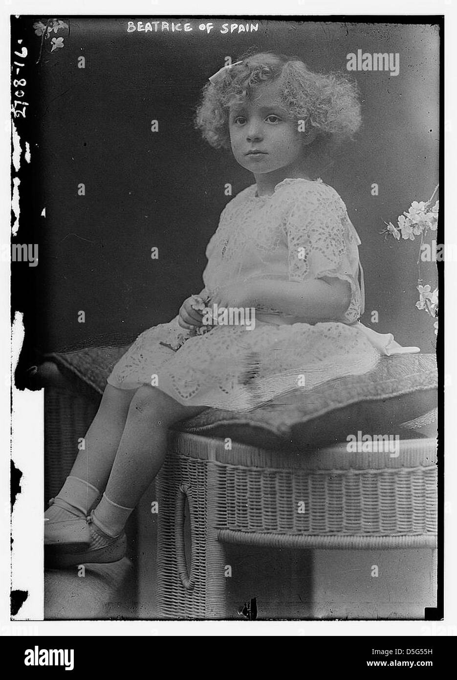 Beatrice of Spain (LOC) Stock Photo