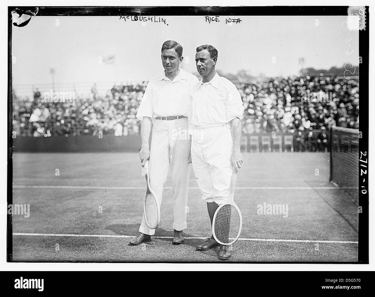 McLoughlin [and] Rice [tennis] (LOC) Stock Photo