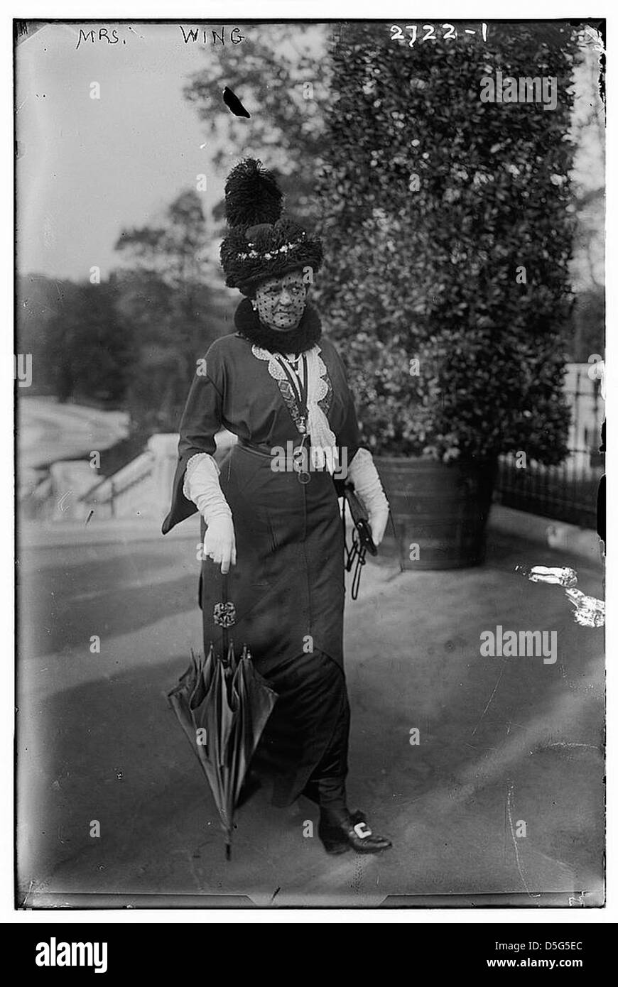 Mrs. Wing (LOC) Stock Photo